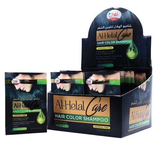 شامبو الهلال لتسويد الشعر اسود