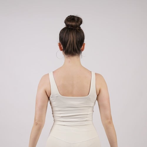 All day Sport top - off white