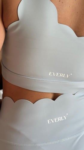 SUMMER GLOW sport bra - Baby blue