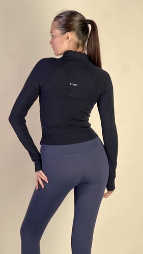 slay all day jacket- black