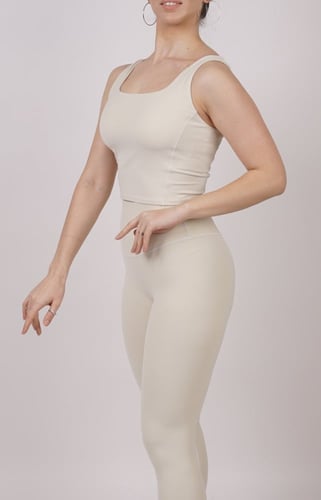 All day Sport top - off white