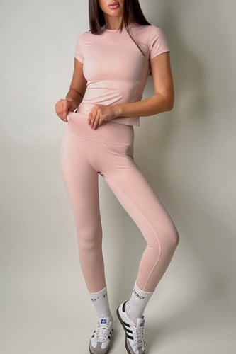 IT girl leggings - baby pink