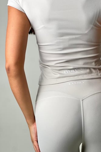 IT girl top - light grey