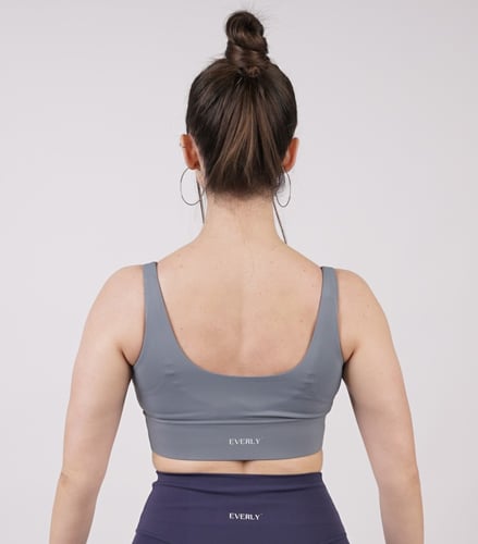 All day sport bra - sky blue