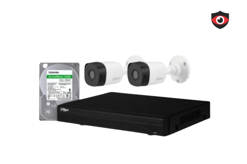 كاميرات مراقبة دهوا - 2 كاميرات 5 ميجابكسل داخلية...