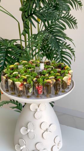 صينيه الورد ورق عنب ٥٠ كاسه