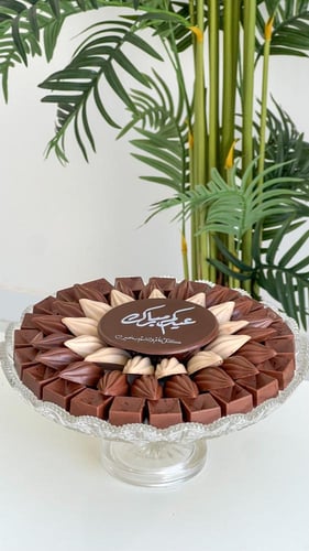 صينيه شوكلت بلجيكي صغيره