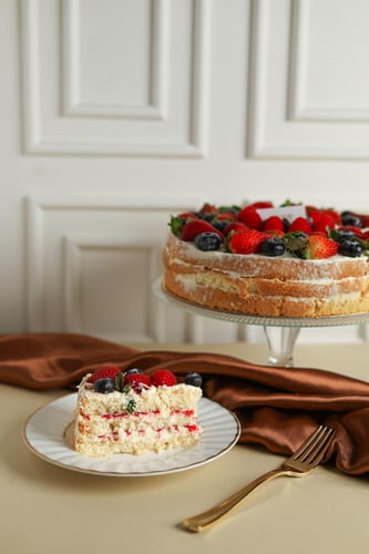 كيك فاكتوريا التوت