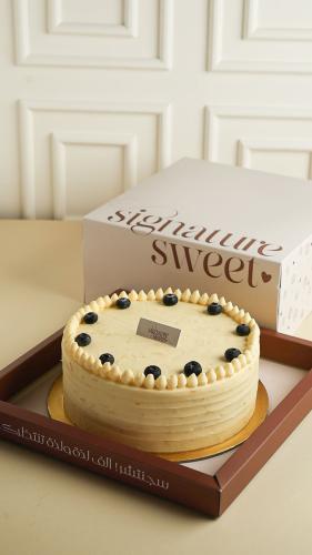 كيكه الليمون والتوت