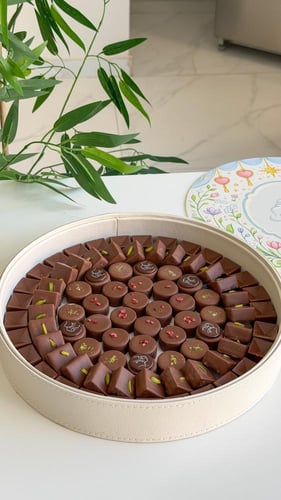 صينيه عيد مبارك شوكلت بلجيكي