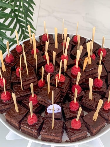 صينيه ميني كيك شوكلت