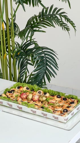 صينيه مستطيله معجنات