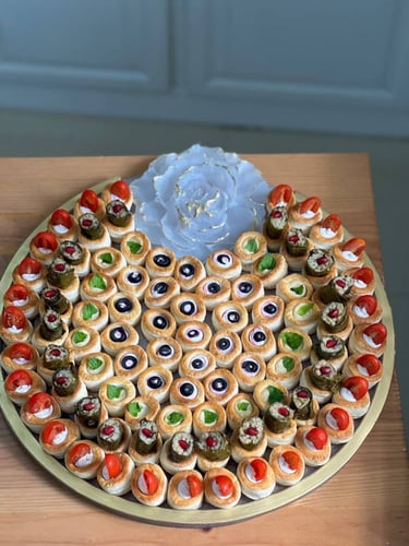 صينيه ريزن موالح مشكله | 90 قطعه