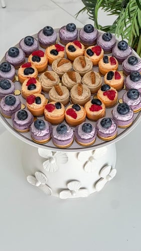 صينيه ميني تشيزكيك الفواكهه