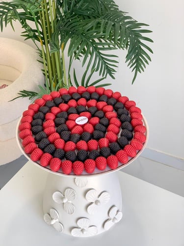 صينيه الورد شوكلت التوت