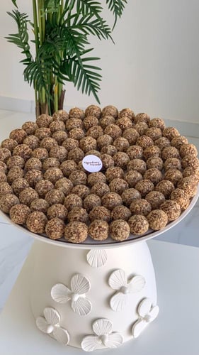 صينيه الورد شوكلت كرانشي