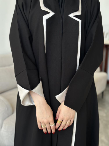 عباية اشجان ابيض