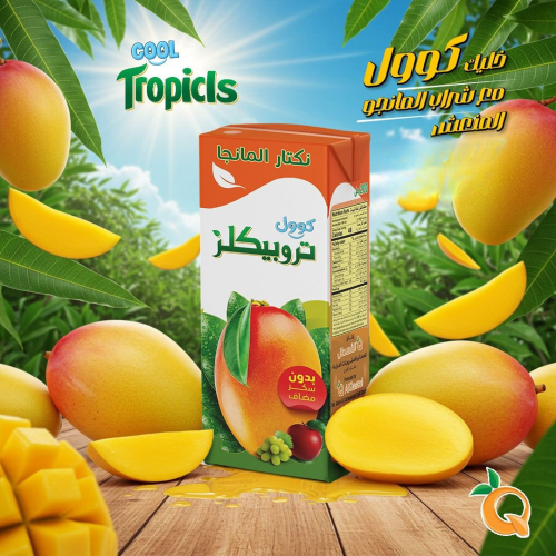 كرتون عصير تروبيكلز مانجا 200مل* 27 حبة