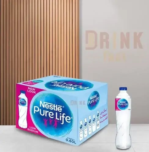 مياه نستله ٦٠٠ مل * ٢٤ حبه