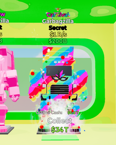 شاحنة عليها تطويرة كرنفال مضروب العاب نارية يعطي 1...