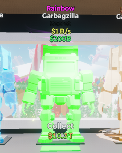 شاحنة عليها تطويرة رينبو يعطي 1 بليون في ماب السرق...