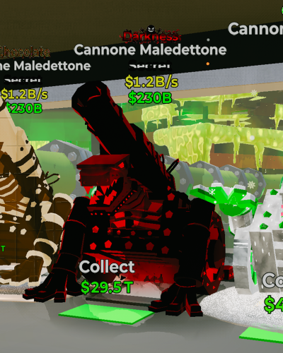 المدفع عليه تطويرة دارك 1 بليون و 200 مليون في ماب...