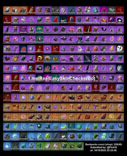 حساب فورت نايت سكن ترافسكوت+القلو +223 سكن اساسي ي...