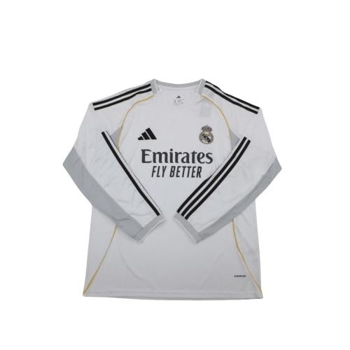 تيشيرت ريال مدريد 2026 كم طويل ابيض