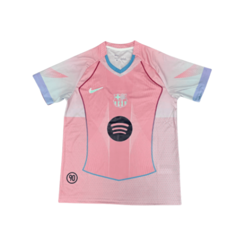 تيشيرت برشلونة وردي