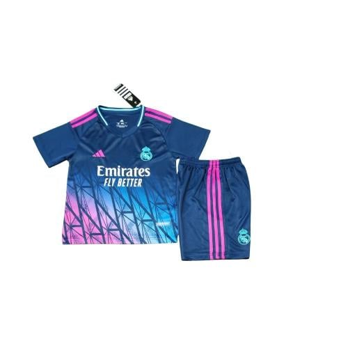 طقم ريال مدريد اطفال 2026 ازرق