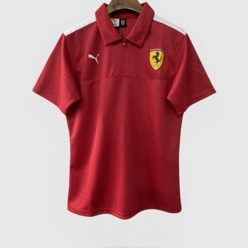 تيشيرت فيراري بولو سادة 2025