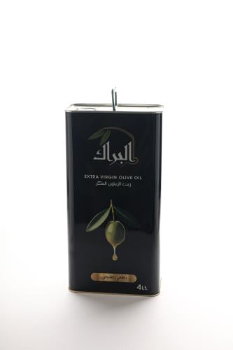 زيت زيتون البراك 4 لتر+4 لتر +نص كيلو زعتر بري فاخ...
