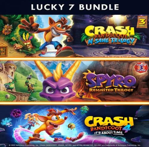 جميع اجزاء كراش بانديكوت وسبايرو (crash bandicoot...