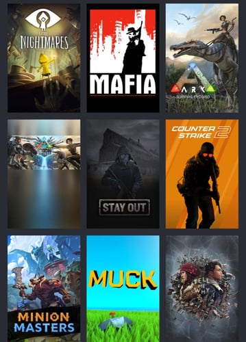 بكج الألعاب المشهورة | أكثر من 1200 لعبة أسطوري