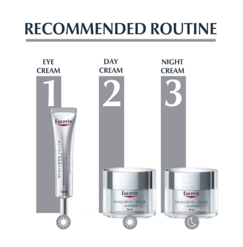 يوسيرين ( EUCERIN ) كريم ليلي هياليورين فلير 50مل