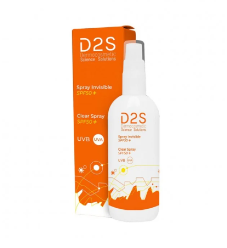 دي 2 اس (D2S) واقي شمس بخاخ SPF 50+ – حماية شفافة...