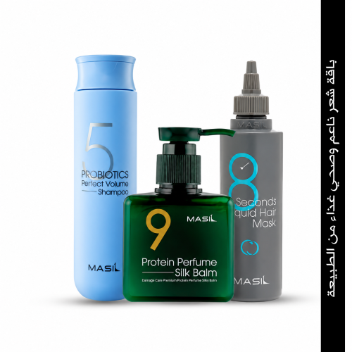 Soft and healthy hair, food from nature