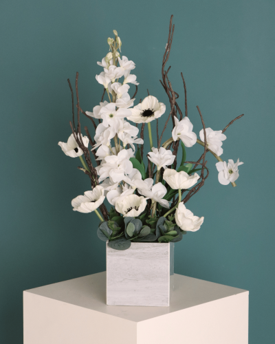 فازة سكون أبيض