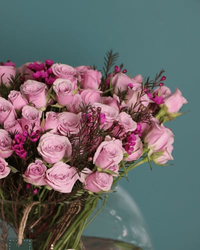 فازة موف أنيقة – بيبي جوري ناعم