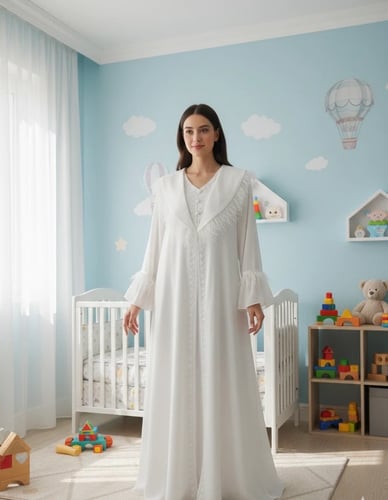 Nifas shirt two-piece chiffon