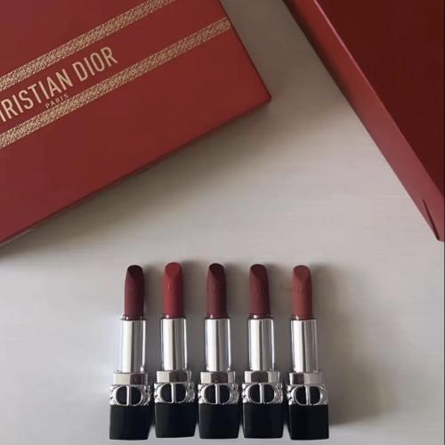 A package of Dior perfumes with accessories