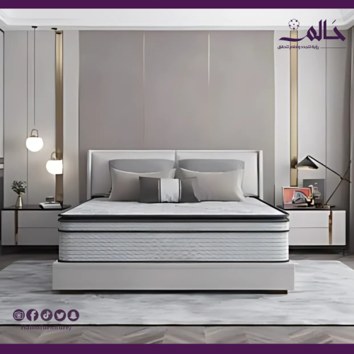 مرتبة طبية نفرين 200×200 سم – اسفنج خالص بطبقة لبا...