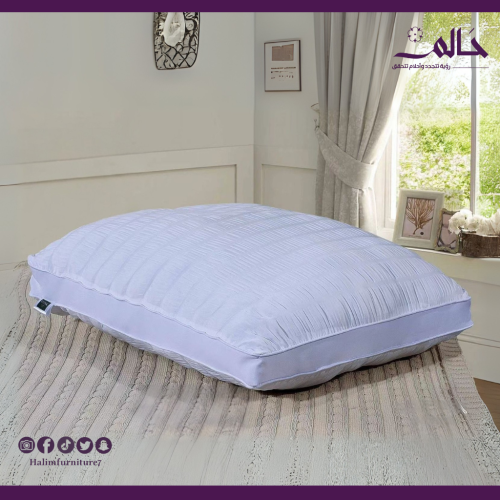 مخدة فندقية فاخرة – راحة تنعكس على نومك وجودة يومك