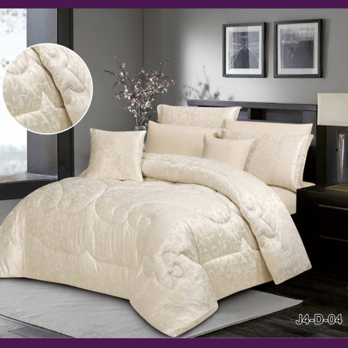 مفرش شتوي نفرين جاكار فاخر – 8 قطع