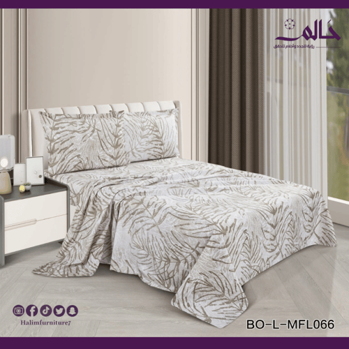 شرشف نفر عريض – 3 قطع – راحة وأناقة بنعومة مثالية