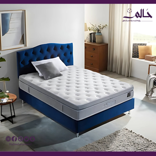 مرتبة طبية نفر عريض 120×200 سم – اسفنج خالص فاخر