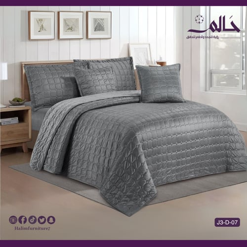 مفرش صيفي نفر مضغوط ناعم – ٤ قطع