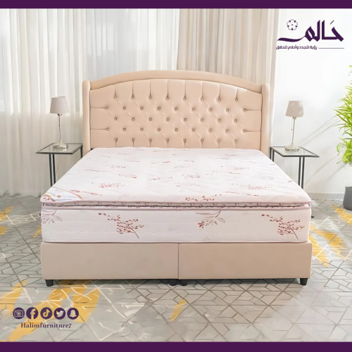 مرتبة جلوري فندقية فاخرة – دعم صحي ونعومة مثالية