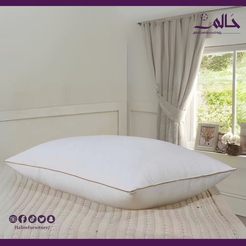 مخدة فندقية فاخرة – راحة تنعكس على نومك وجودة يومك