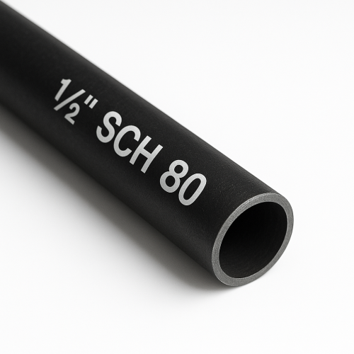 ماسوره ½" جدول 80